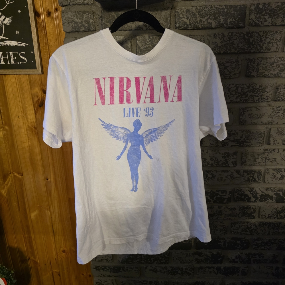 Nirvana Live '93 Graphic T-Shirt